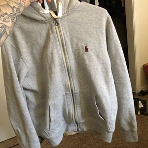 Ralph Lauren zip up hoodie